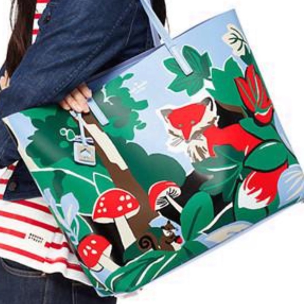 Kate Spade Blaze A Trail Fox Tote - Picture 4 of 5